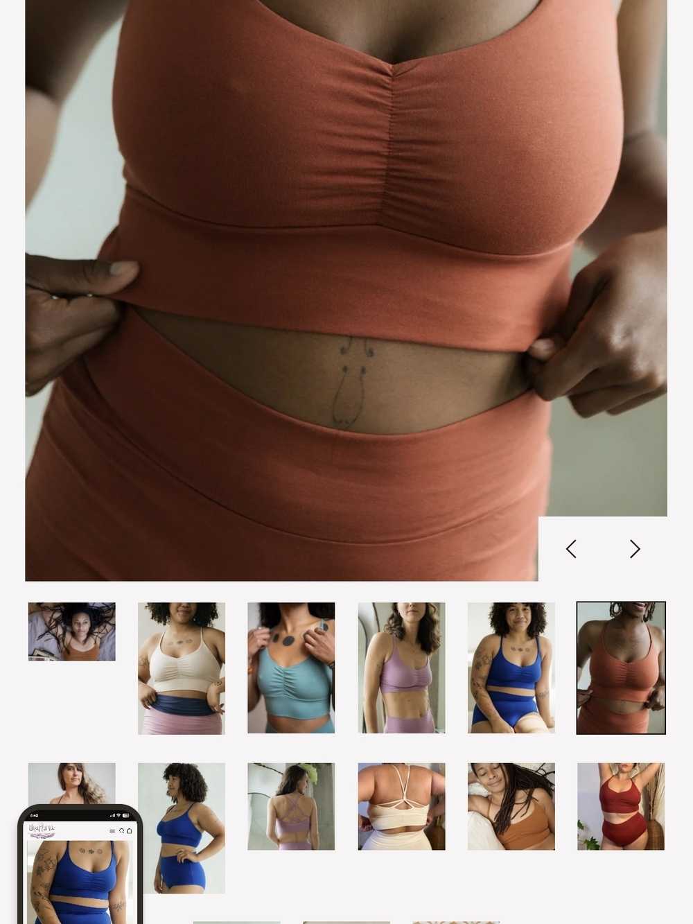 NINE Set Una Pluma Strappy Sports Bralette Yoga Bra Multiple Colors - Picture 2 of 10